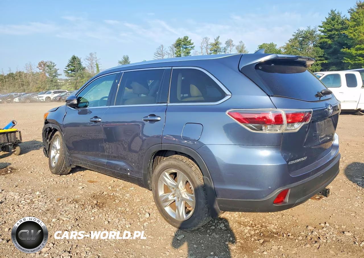 2014 Toyota Highlander Limited Platinum VIN:5TDDKRFH2ES025855 - 2