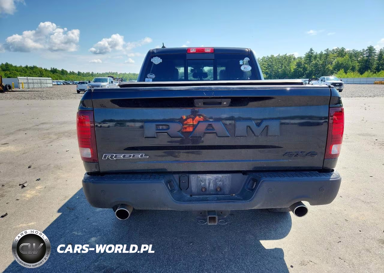 2017 Ram 1500 Rebel VIN:1C6RR7YT1HS559360 - 6