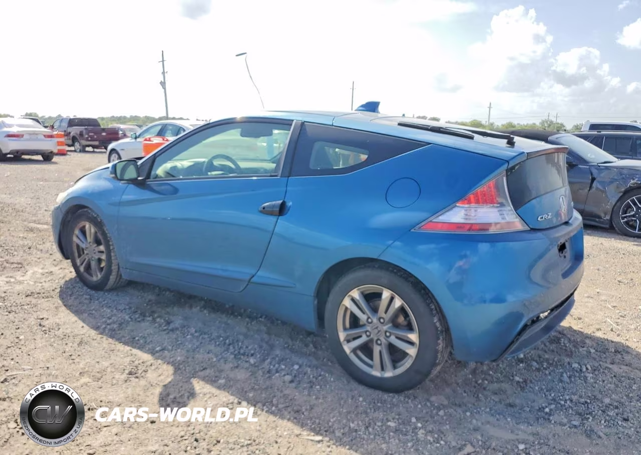 2013 Honda Cr-Z Ex VIN:JHMZF1D69DS000596 - 2