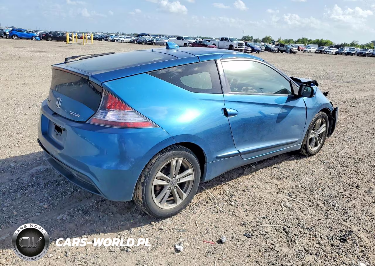 2013 Honda Cr-Z Ex VIN:JHMZF1D69DS000596 - 3