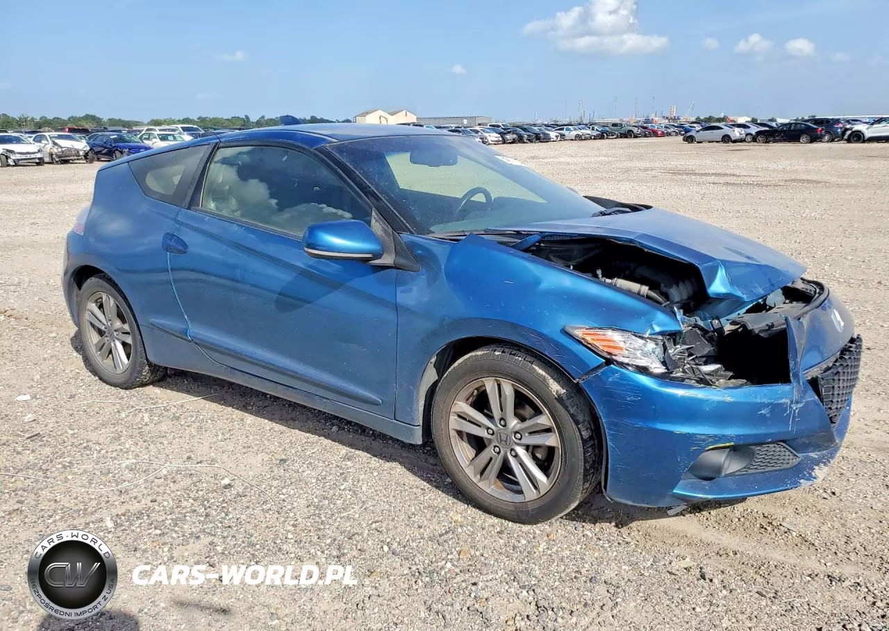 2013 Honda Cr-Z Ex VIN:JHMZF1D69DS000596 - 4