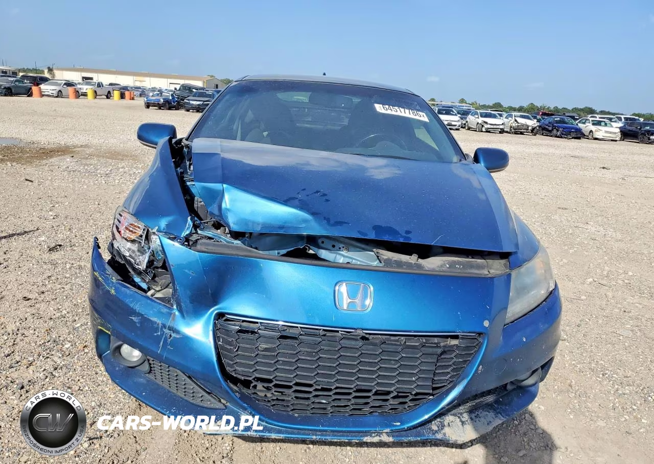 2013 Honda Cr-Z Ex VIN:JHMZF1D69DS000596 - 5
