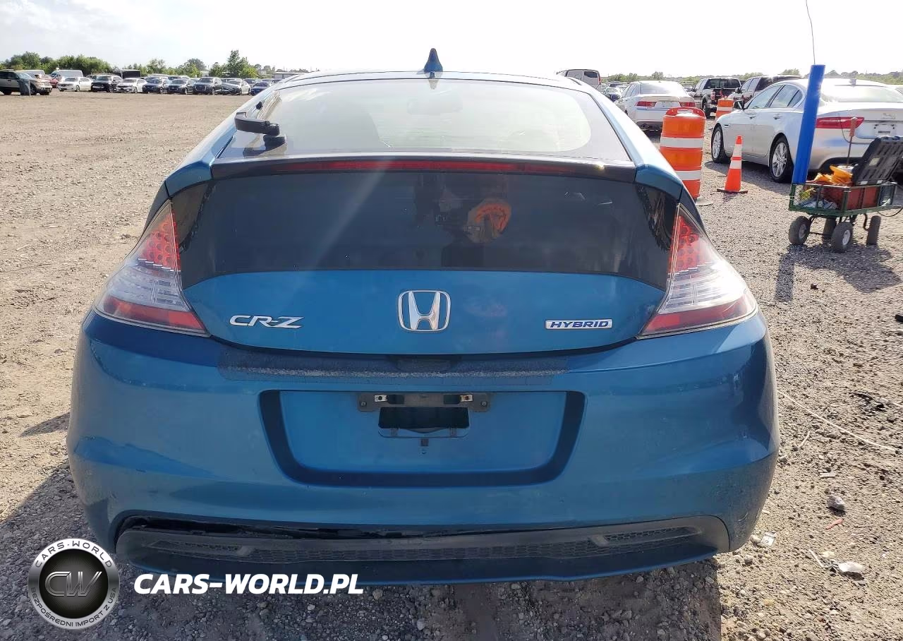 2013 Honda Cr-Z Ex VIN:JHMZF1D69DS000596 - 6