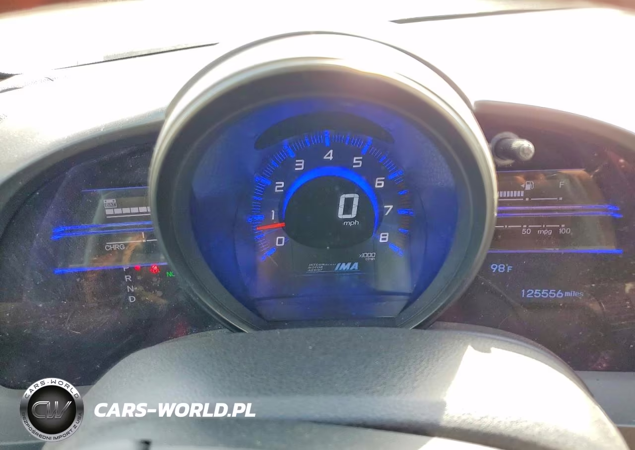2013 Honda Cr-Z Ex VIN:JHMZF1D69DS000596 - 9