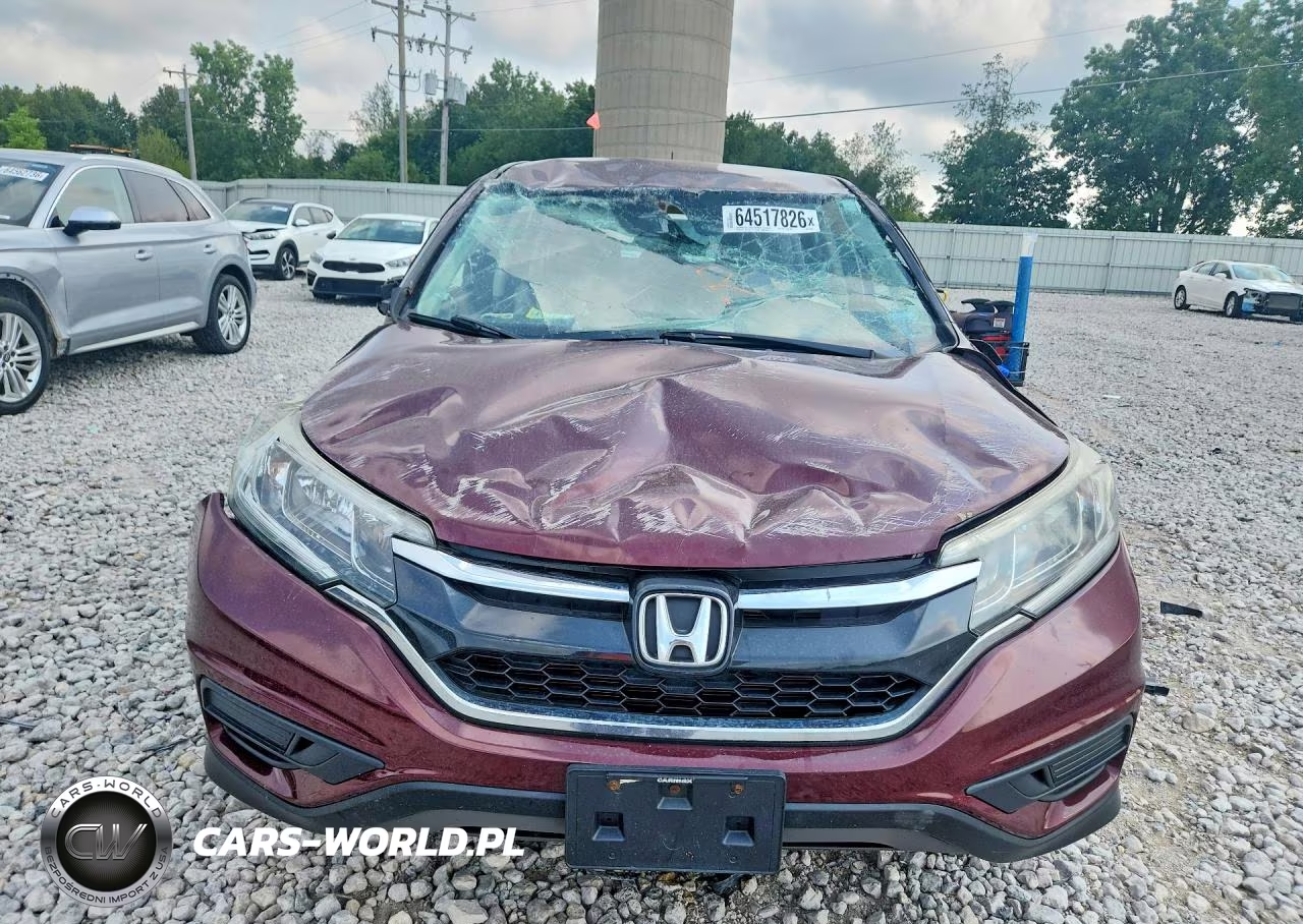 2015 Honda Cr-V Lx VIN:5J6RM4H3XFL064100 - 5