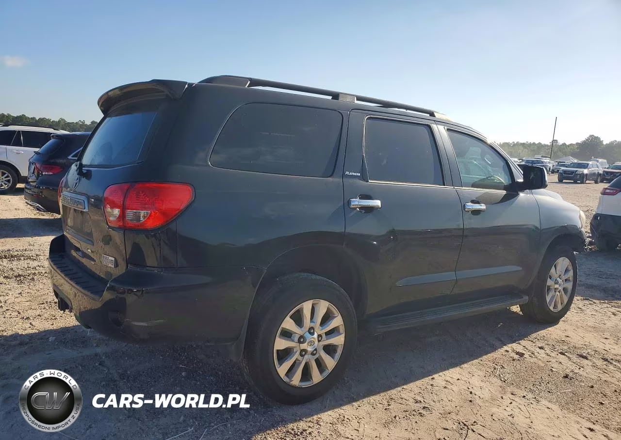 2012 Toyota Sequoia Platinum VIN:5TDYY5G18CS041355 - 3