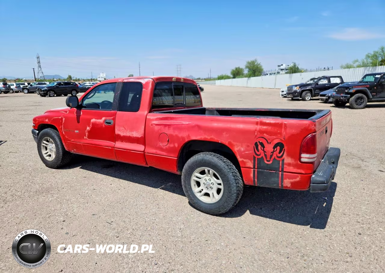 2000 Dodge Dakota VIN:1B7GL22X6YS667408 - 2