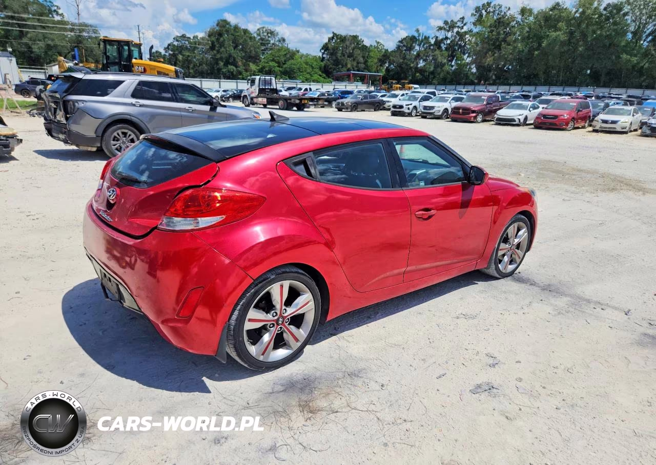 2016 Hyundai Veloster Base VIN:KMHTC6AD8GU282900 - 3