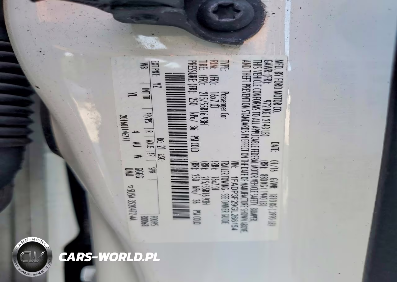 2016 Ford Focus Se VIN:1FADP3F29GL266154 - 12