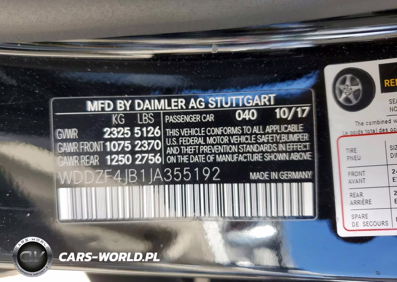 2018 Mercedes-Benz E 300 VIN:WDDZF4JB1JA355192 - 12