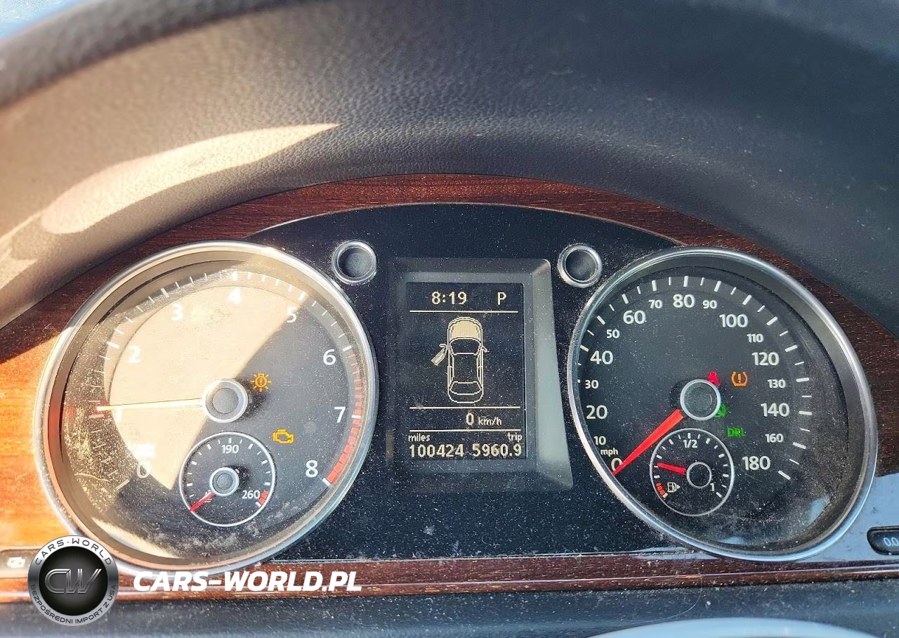 2012 Volkswagen Cc Luxury VIN:WVWHP7AN1CE531099 - 9