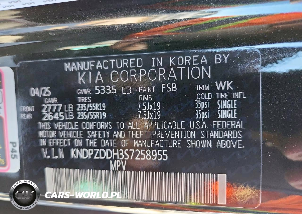2025 Kia Sportage X-Line Prestige VIN:KNDPZDDH3S7258955 - 13