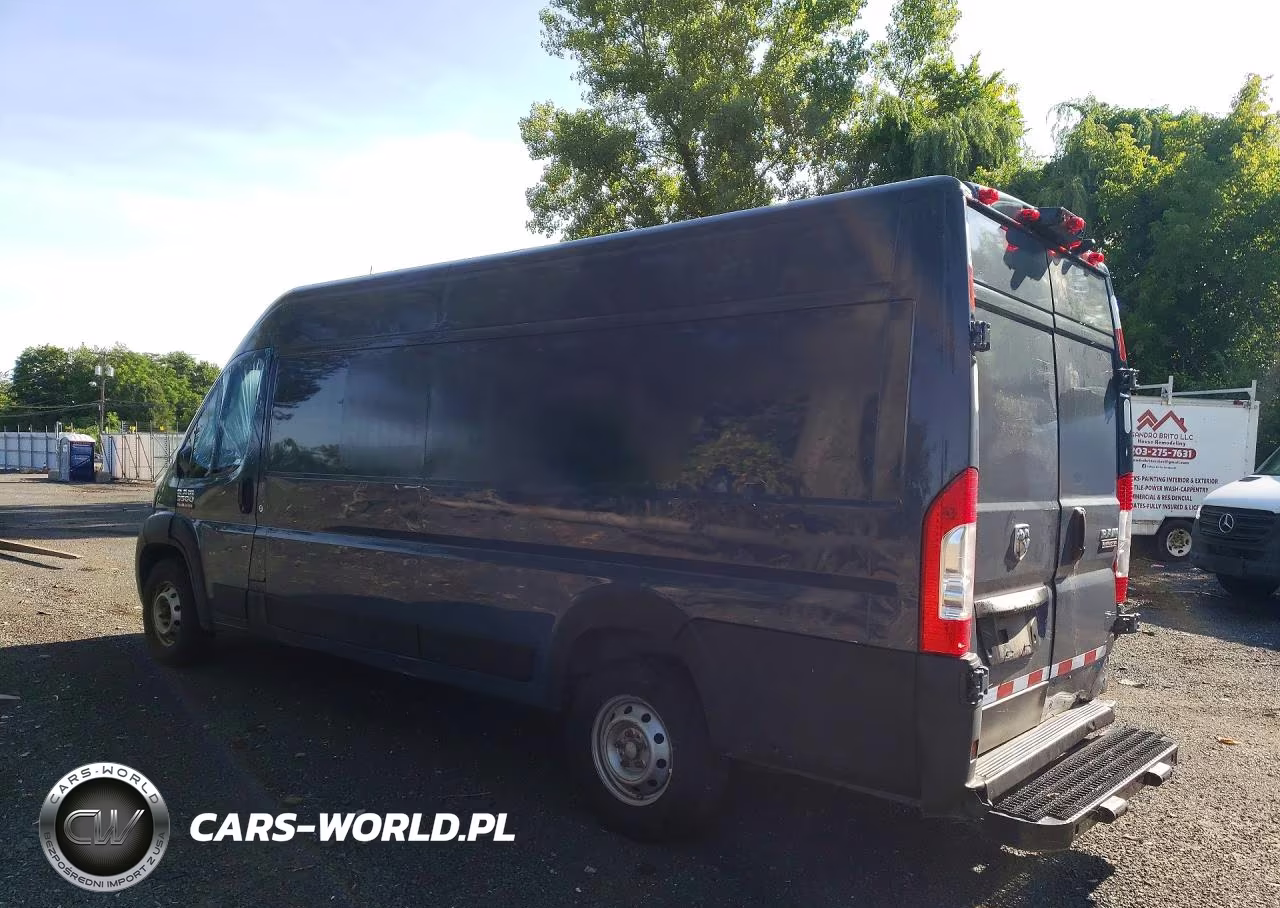 2021 Ram Promaster 3500 Delivery Van VIN:3C6MRVJG2ME536520 - 2
