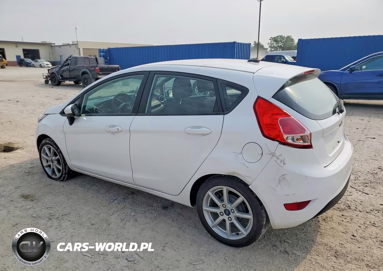 2019 Ford Fiesta Se VIN:3FADP4EJXKM106404 - 2
