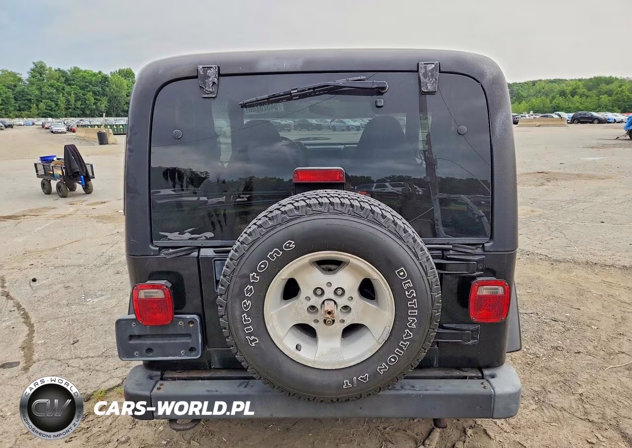 2002 Jeep Wrangler - Tj Sahara VIN:1J4FA59S32P771954 - 6