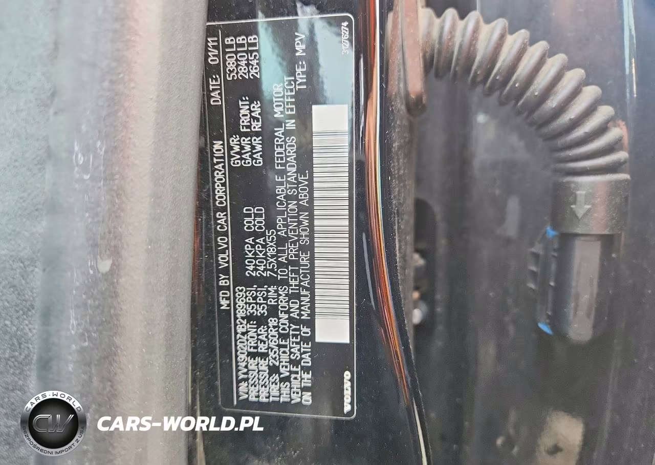 2011 Volvo Xc60 T6 VIN:YV4902DZ1B2189693 - 14