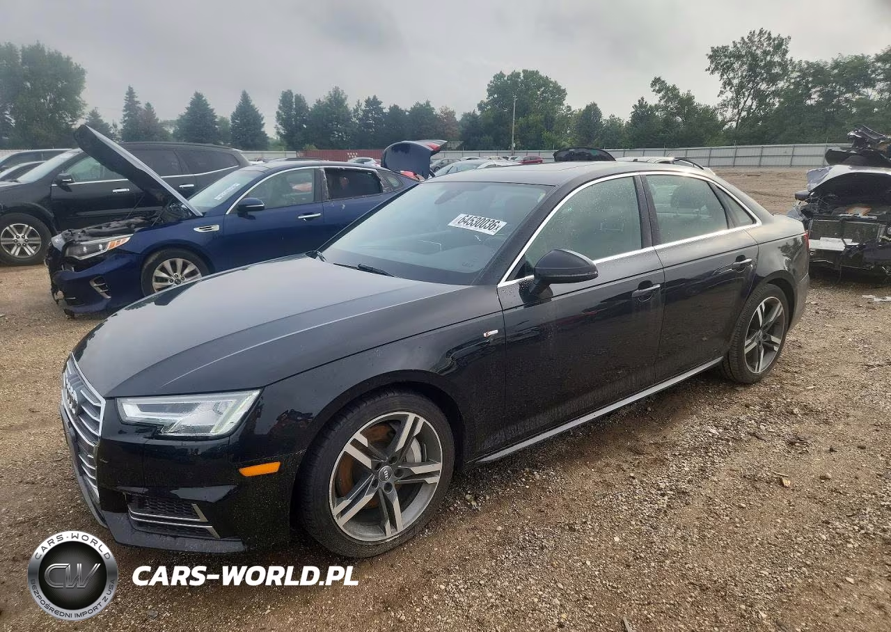 2018 Audi A4 Premium Plus VIN:WAUENAF46JA181329 - 1