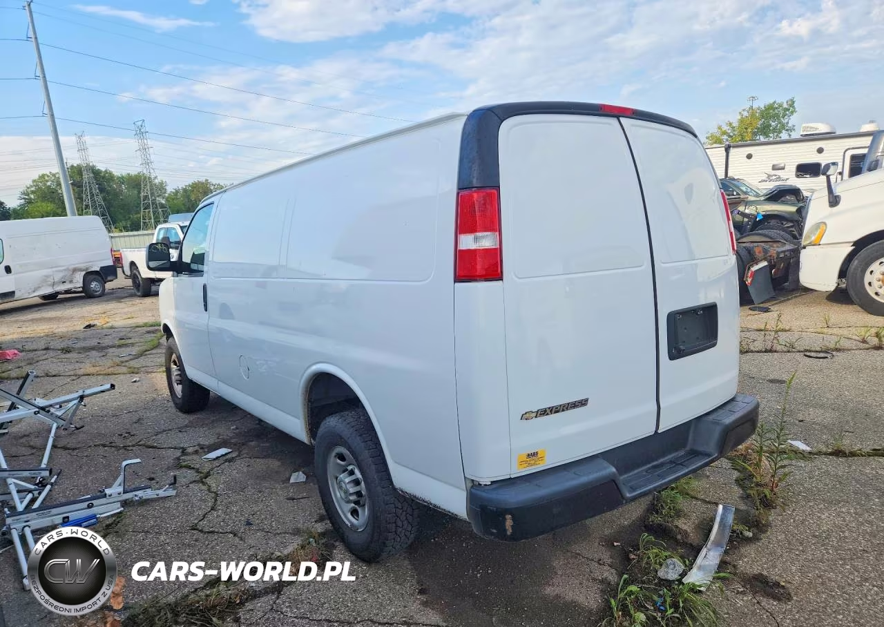 2020 Chevrolet Express 2500 Cargo Delivery Van VIN:1GCWGAFP1L1229219 - 2