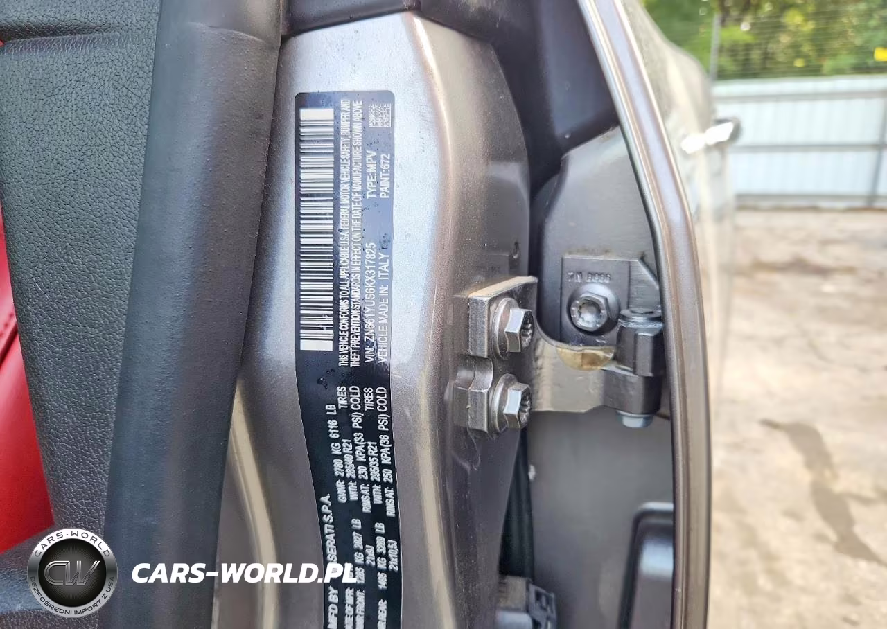 2019 Maserati Levante S Sport VIN:ZN661YUS6KX317825 - 12