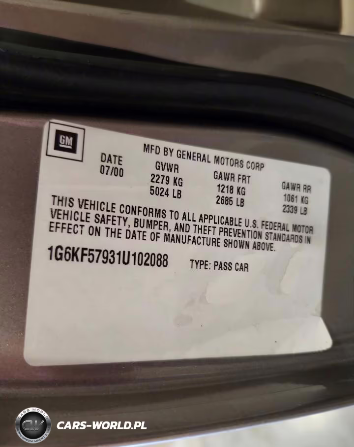 2001 Cadillac Deville Dts VIN:1G6KF57931U102088 - 12