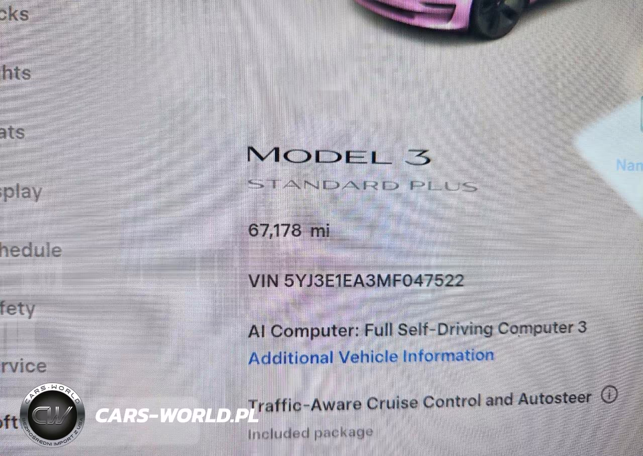 2021 Tesla Model 3 VIN:5YJ3E1EA3MF047522 - 9