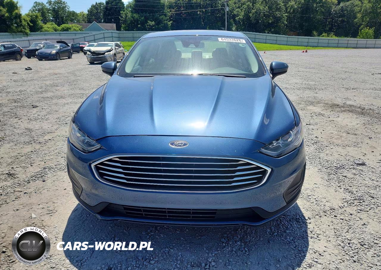 2019 Ford Fusion Se VIN:3FA6P0LU3KR113244 - 5