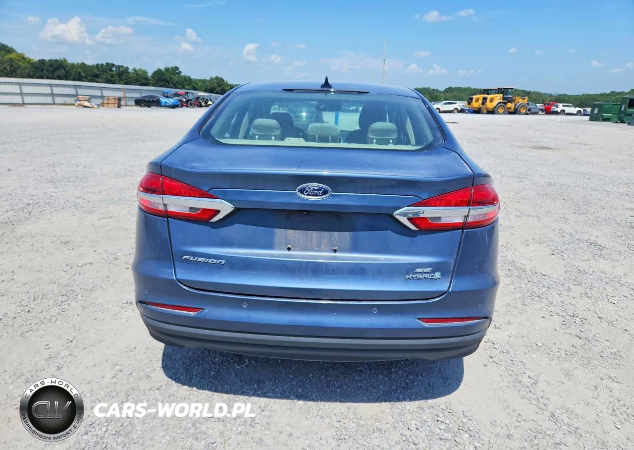2019 Ford Fusion Se VIN:3FA6P0LU3KR113244 - 6