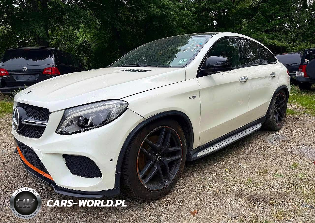2019 Mercedes-Benz Gle Coupe 43 Amg VIN:4JGED6EB2KA147842 - 2