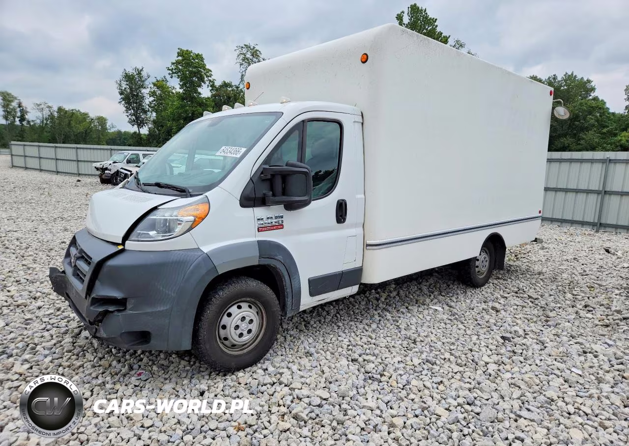2016 Ram Promaster 3500 Box Truck VIN:3C7WRVLG9GE124388 - 1