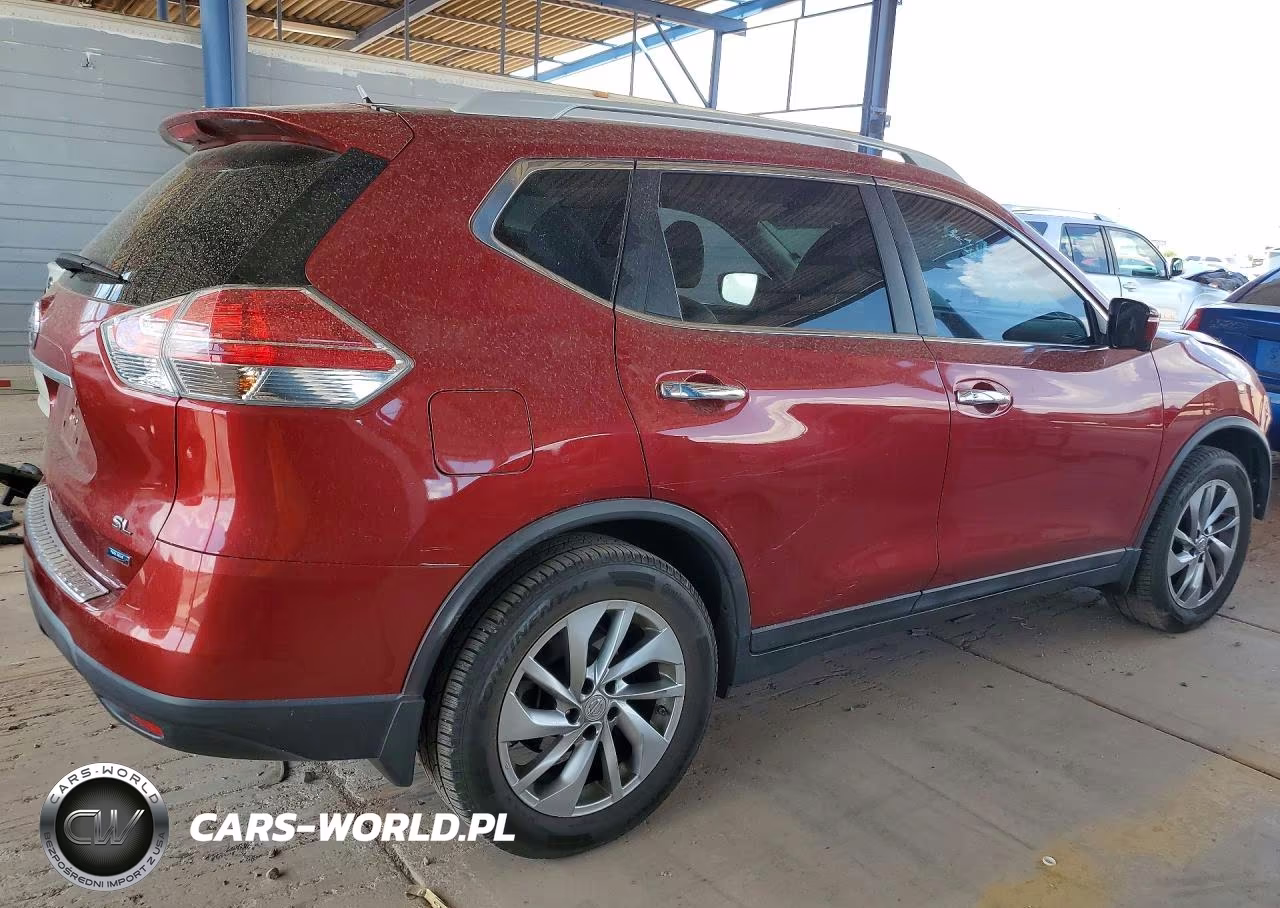 2014 Nissan Rogue Sl VIN:5N1AT2MT8EC777426 - 3