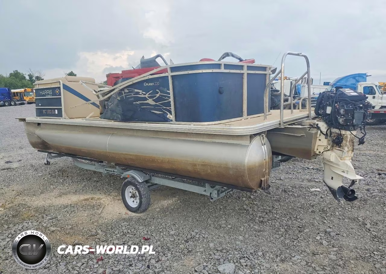 2014 Harris Kayot Sunliner Pontoon VIN:HAMP7219F414 - 3
