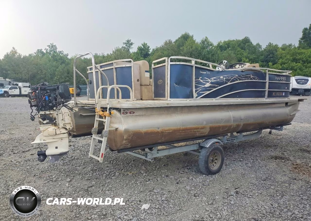 2014 Harris Kayot Sunliner Pontoon VIN:HAMP7219F414 - 4