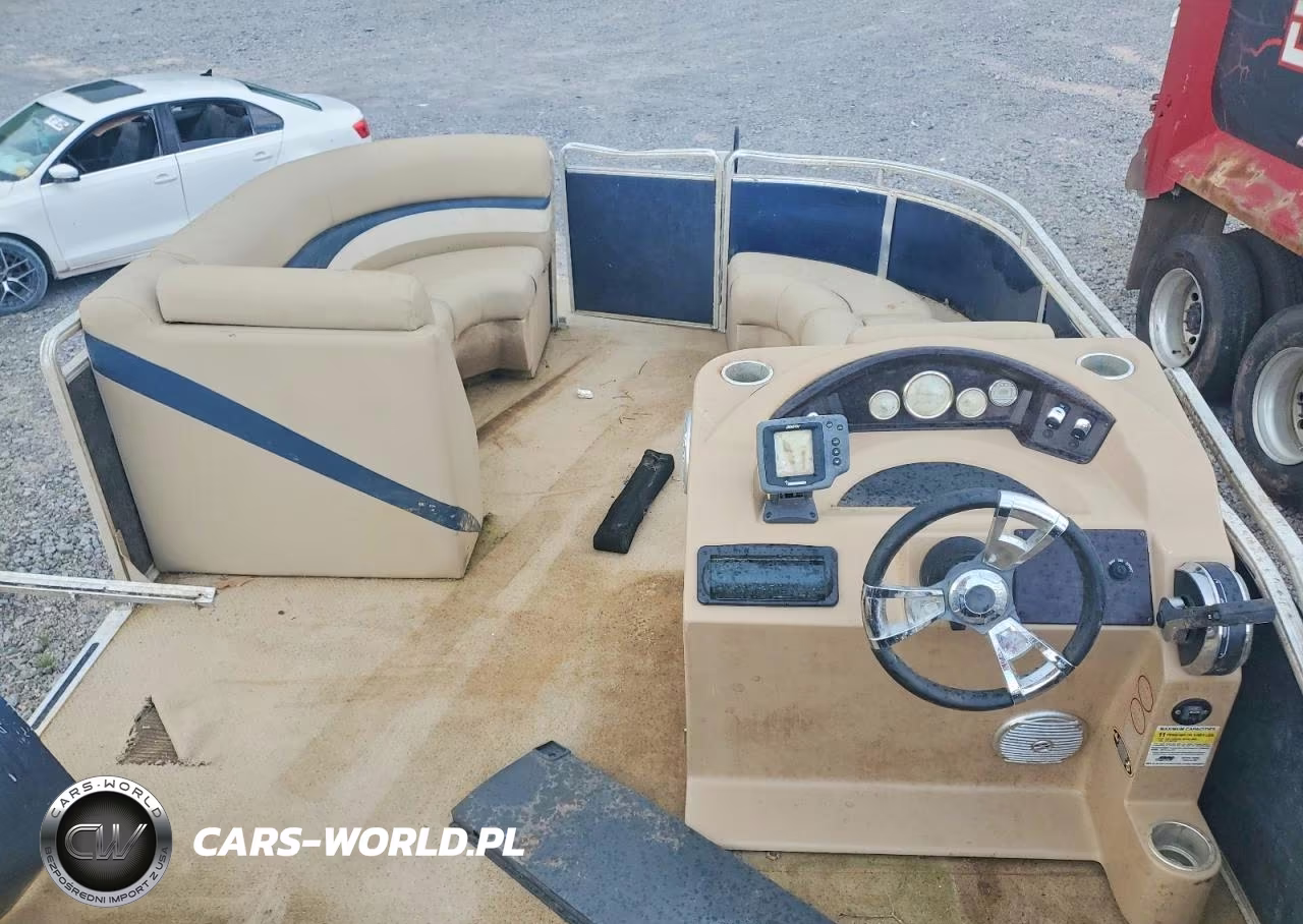 2014 Harris Kayot Sunliner Pontoon VIN:HAMP7219F414 - 5