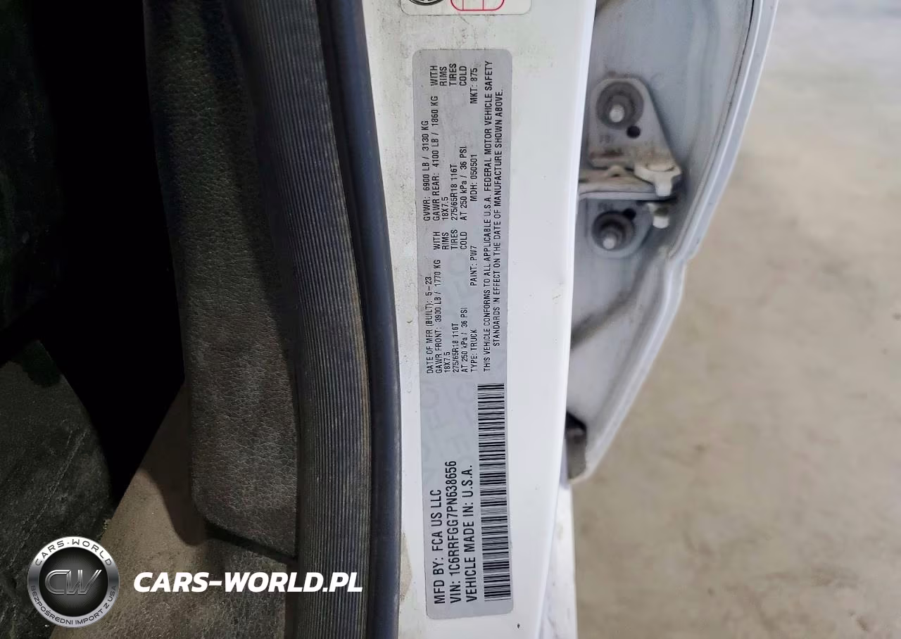 2023 Ram 1500 Tradesman VIN:1C6RRFGG7PN638656 - 12