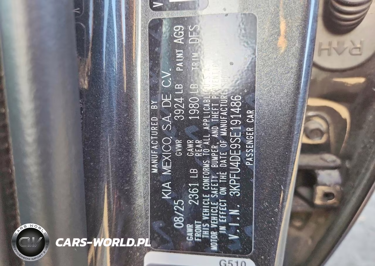 2025 Kia K4 Ex VIN:3KPFU4DE9SE191486 - 13
