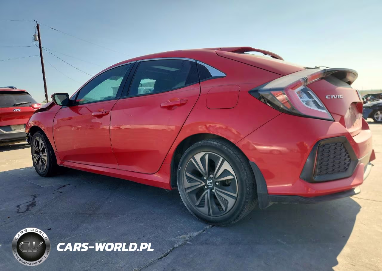 2018 Honda Civic Ex VIN:SHHFK7H53JU209456 - 2