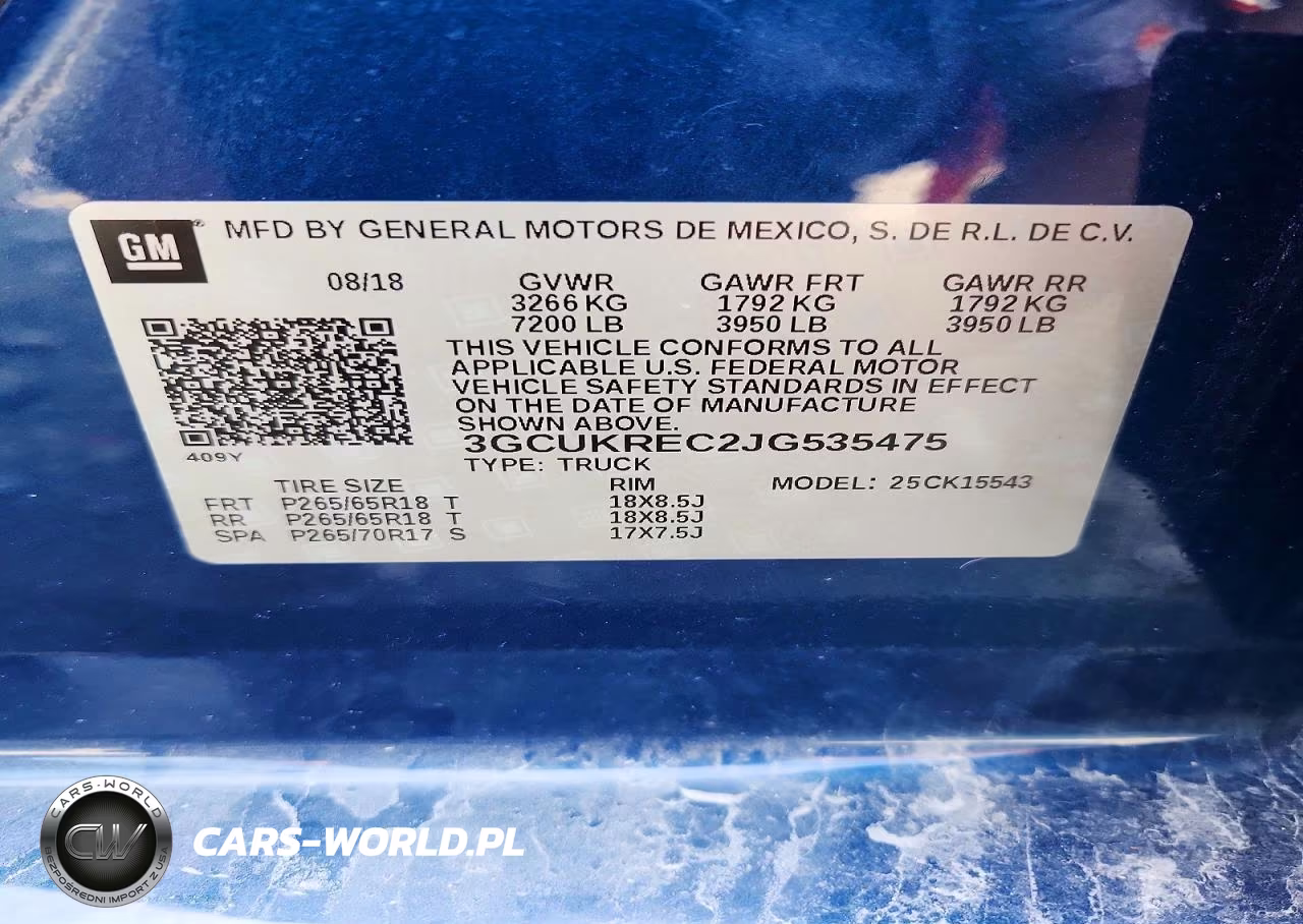 2018 Chevrolet Silverado K1500 Lt VIN:3GCUKREC2JG535475 - 12