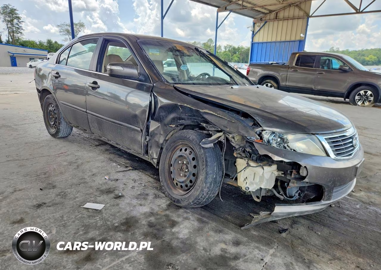 2009 Kia Optima Lx VIN:KNAGE228795332142 - 4