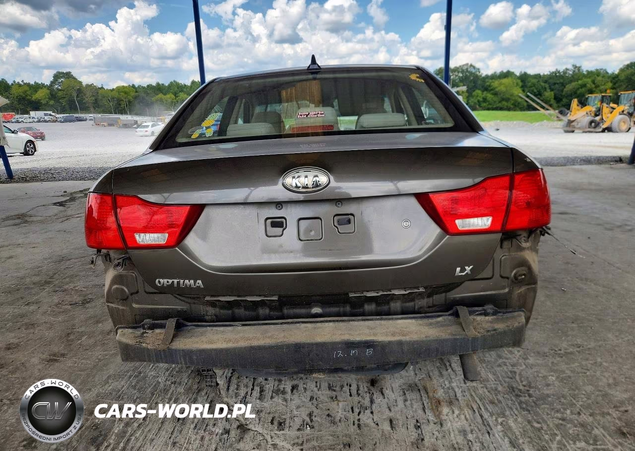2009 Kia Optima Lx VIN:KNAGE228795332142 - 6