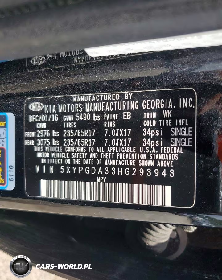 2017 Kia Sorento Lx VIN:5XYPGDA33HG293943 - 13