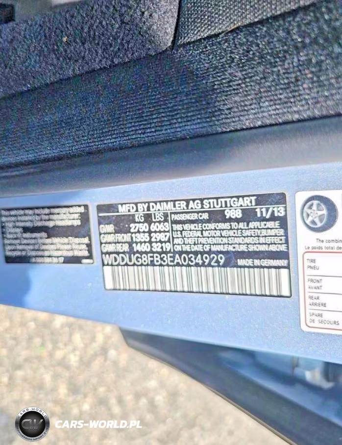 2014 Mercedes-Benz S 550 4Matic VIN:WDDUG8FB3EA034929 - 10