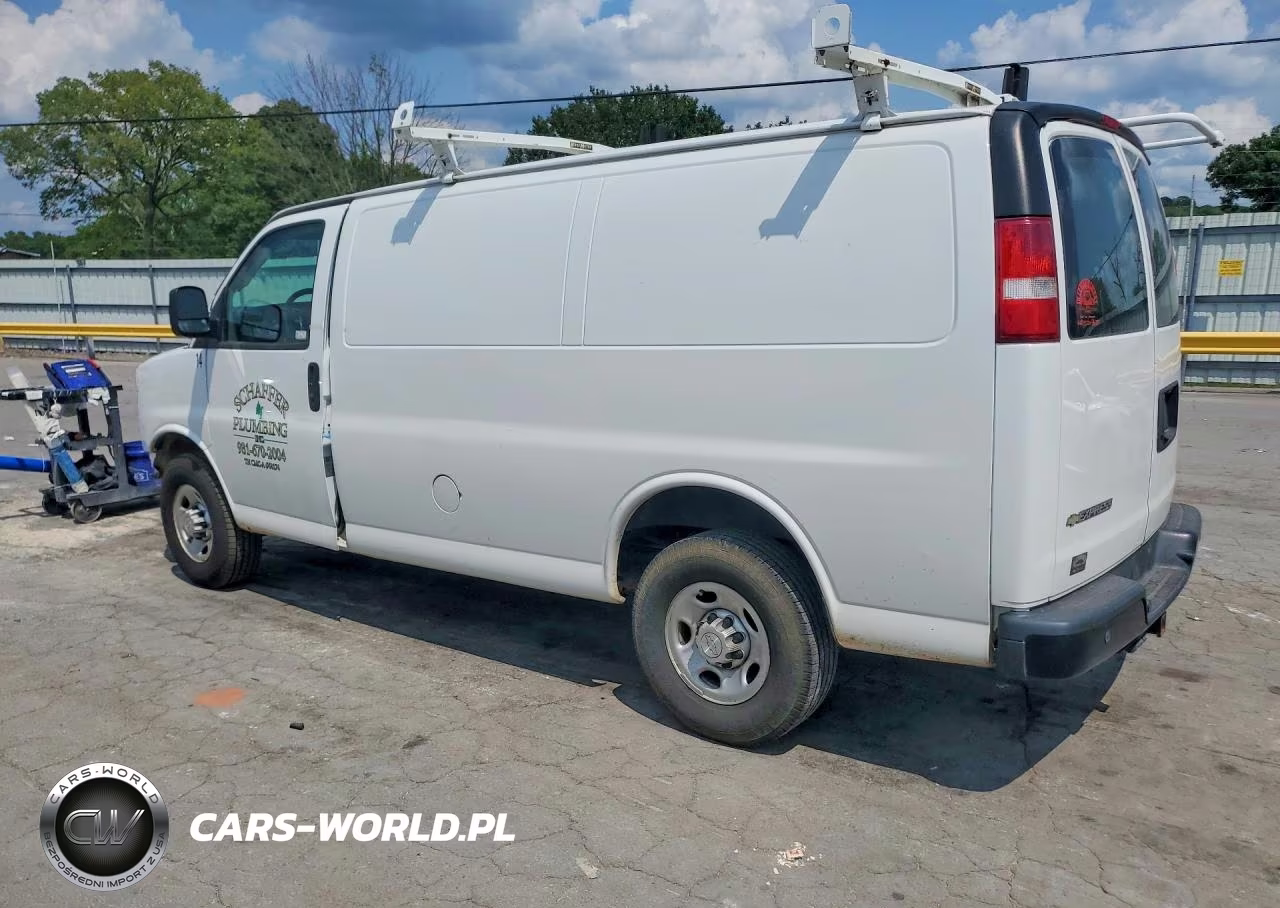 2019 Chevrolet Express G2500 Delivery Van VIN:1GCWGAFGXK1306457 - 2