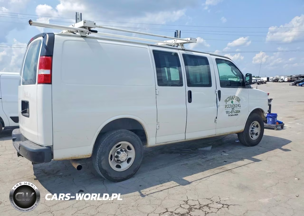 2019 Chevrolet Express G2500 Delivery Van VIN:1GCWGAFGXK1306457 - 3