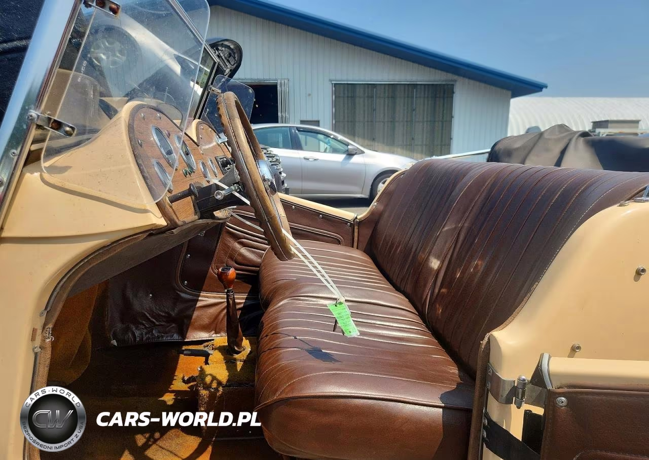 1981 Mg Tc Roadster VIN:MCH81661 - 7