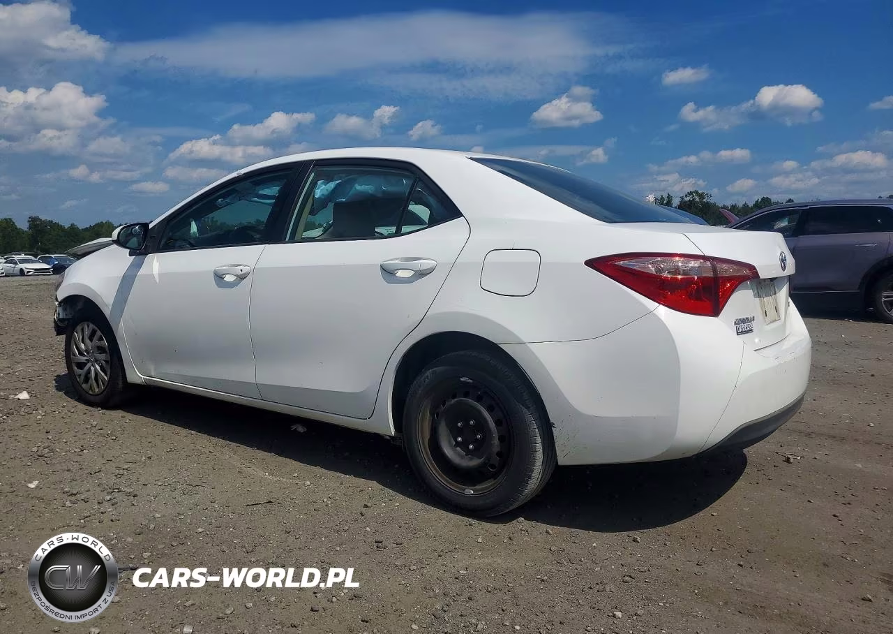 2017 Toyota Corolla Le VIN:2T1BURHE0HC876327 - 2