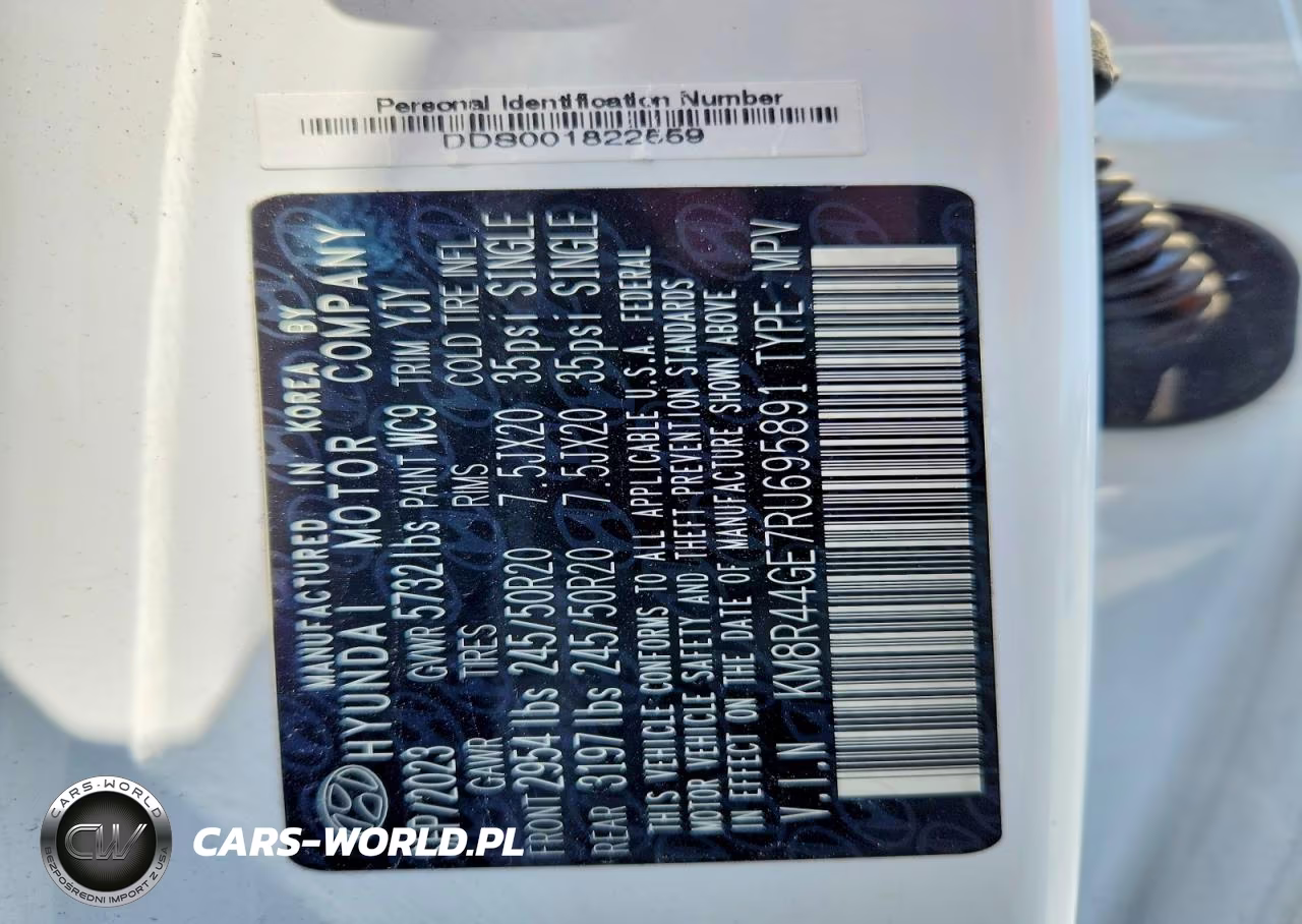 2024 Hyundai Palisade Sel Premium VIN:KM8R44GE7RU695891 - 12