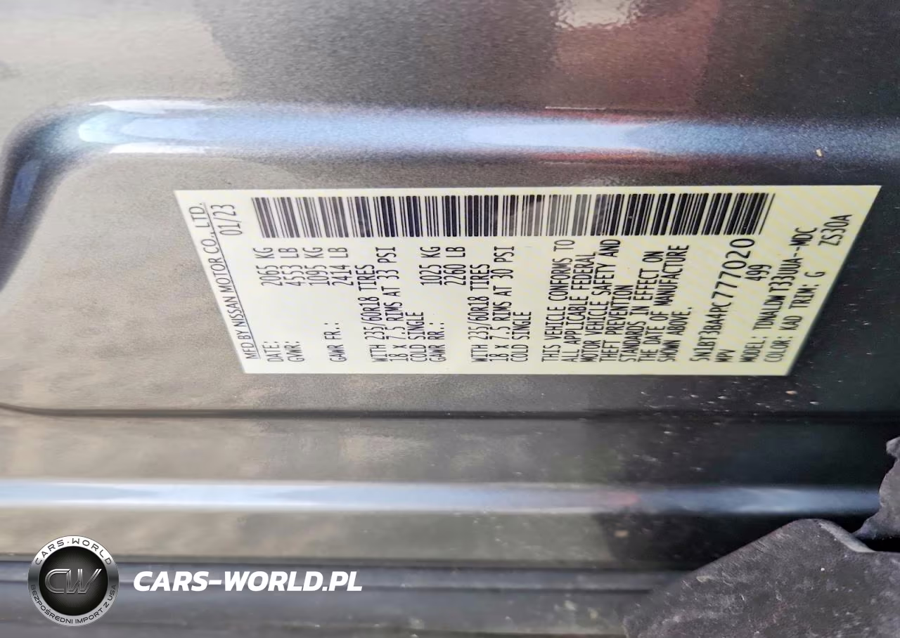 2023 Nissan Rogue Sv VIN:5N1BT3BA4PC777020 - 13