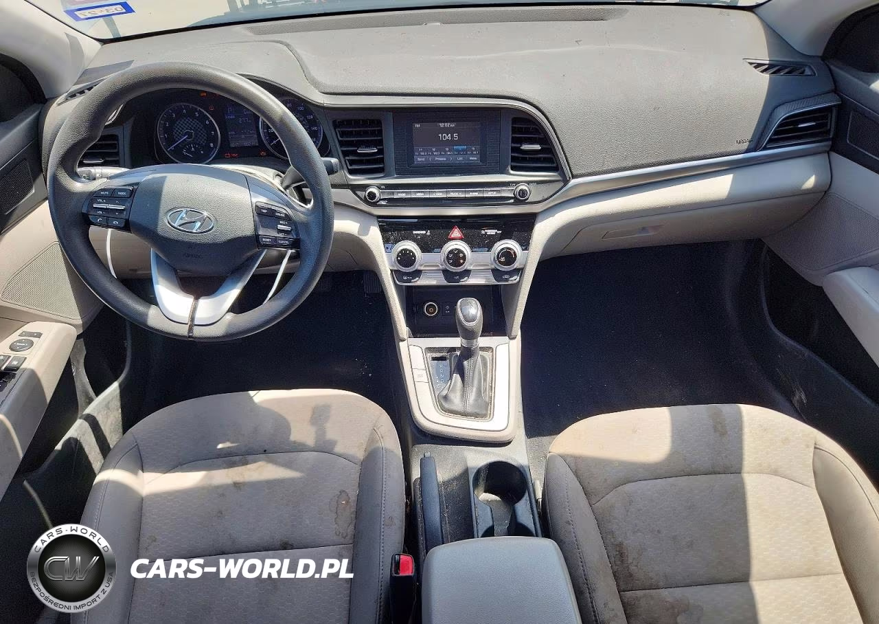 2019 Hyundai Elantra Se VIN:5NPD74LF6KH487604 - 8