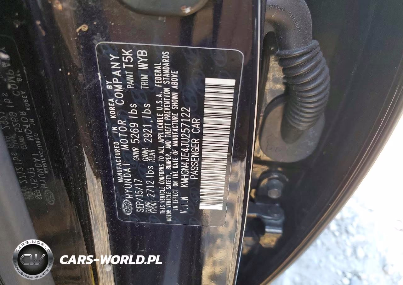 2018 Genesis G80 3.8 VIN:KMHGN4JE4JU257122 - 12