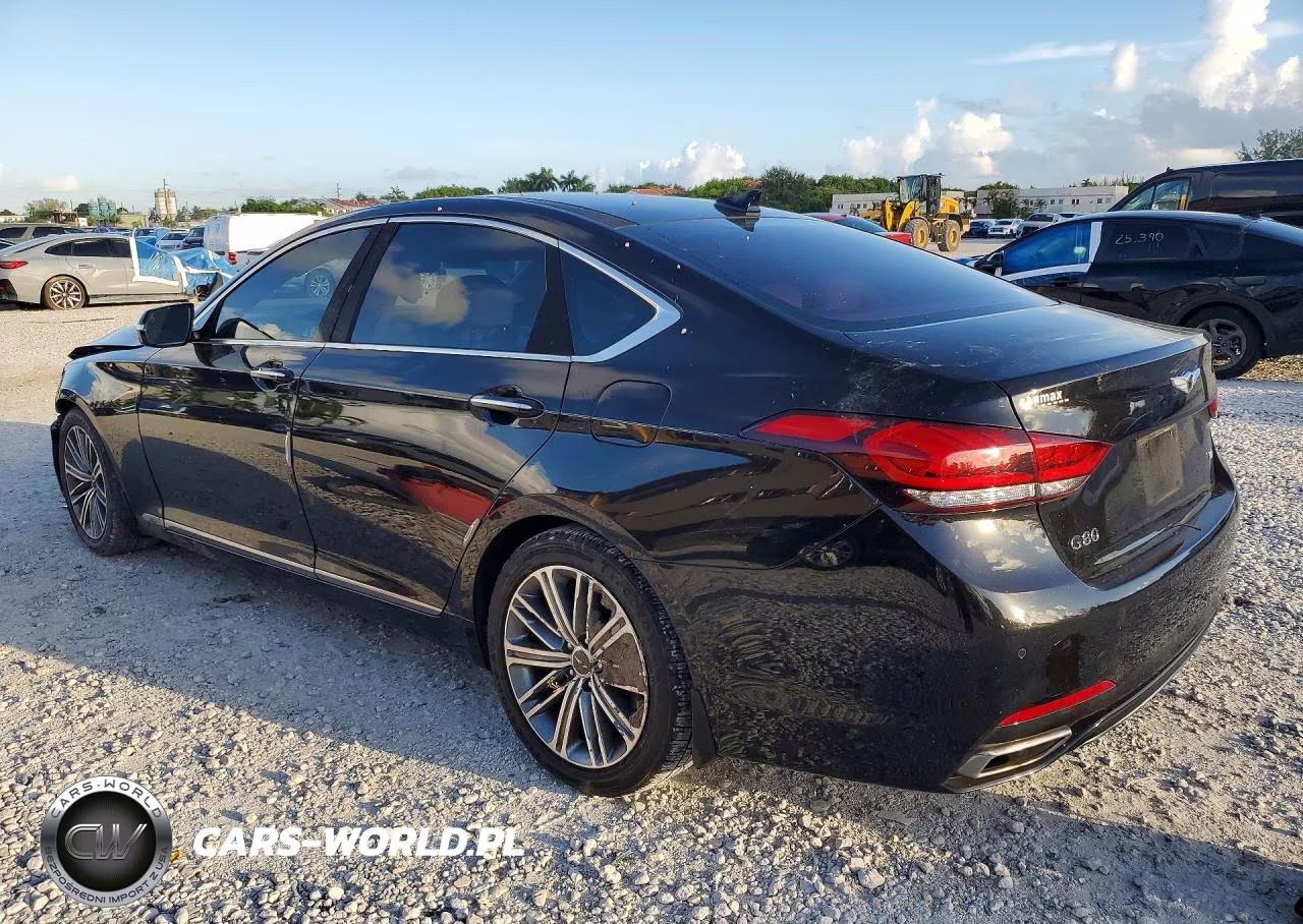 2018 Genesis G80 3.8 VIN:KMHGN4JE4JU257122 - 2